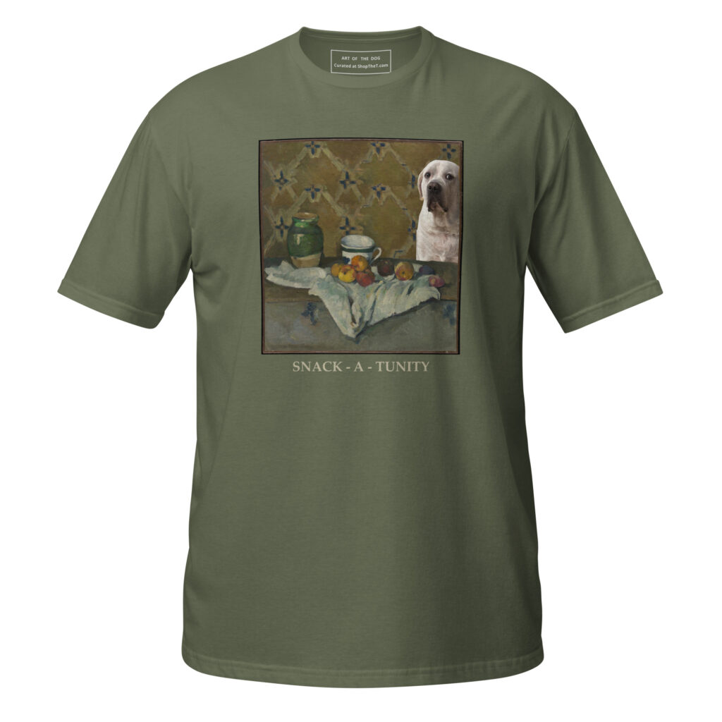 Snack-A-Tunity Short-Sleeve Unisex T-Shirt - Military Green